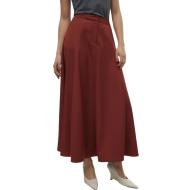 Jupe Longue Terracotta Femme Vero Moda Tara Ancle