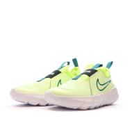 Baskets Jaune fluo Garçon Nike Flex Runner 2 vue 6