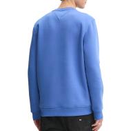 Sweat Bleu Homme Tommy Hilfiger Linear Crew vue 2