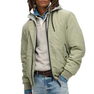 Veste Verte Homme Superdry Hooded
