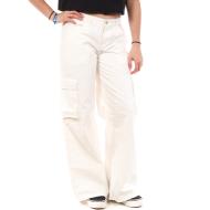 Pantalon fluide Blanc Femme Jennyfer PLOUF pas cher