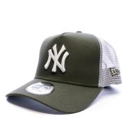 Casquette Blanc/Kaki Homme New Era League 940 Af Trckr Ney pas cher
