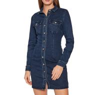 Robe en Jean Bleu Femme Noisy May Joy pas cher