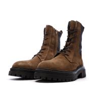 Bottines Marron/Noir Femme Geox Iridea vue 6