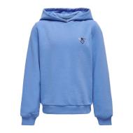 Sweat à Capuche Bleu Fille Kids Only 15267765 pas cher