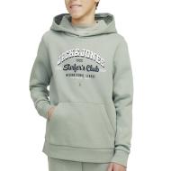 Sweat Vert Garçon Jack & Jones Logo pas cher