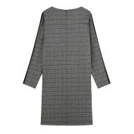 Robe grise à carreaux Femme TBS Jikel vue 2