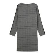 Robe grise à carreaux Femme TBS Jikel vue 2