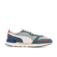 Baskets Gris/Bleu Homme Puma R78 vue 2