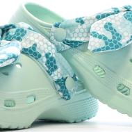 Zuecos azules para niña Xti Nude Pu Kids ver 7
