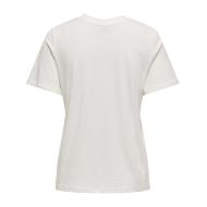 T-Shirt Blanc Femme JDY Pisass vue 2