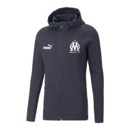 OM Veste de survêtement Marine Homme Puma 22/23 pas cher