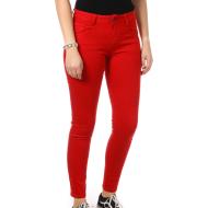 Pantalon Skinny Push Up Rouge Femme My Tina's 260 pas cher