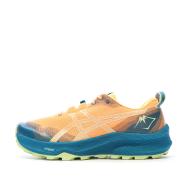 Chaussures de trail Orange/Turquoise Homme Asics Gel-trabuco 12 pas cher