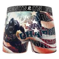 Boxer Noir/Bleu Garçon Freegun USA vue 2