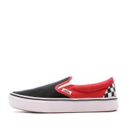 Baskets Rouge/Noir Enfant Vans Comfycush Slip-on pas cher