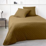 Couvre lit Ocre + 2 Taies D'oreiller Today 260x240cm