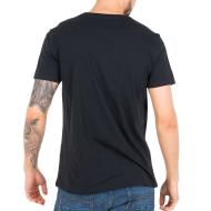 T-Shirt Noir Homme Tommy Hilfiger Slim Jerse vue 2