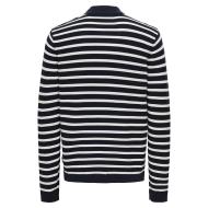 Pull Marine /Blanc Homme Only & Sons Walder vue 2