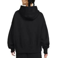 Sweat Noir Femme Nike Phnx Flc vue 2
