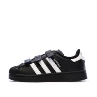 Schwarze Adidas Superstar Sneaker für Jungen günstig