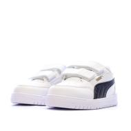 Baskets Blanches/Noires Garçon Puma Shuffle Downtown vue 6