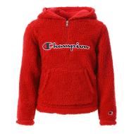 Sweat Rouge Fille Champion Felpa pas cher