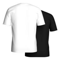 Lote de 2 camisetas blancas/negras para hombre Kaporal GIFTH ver 2