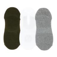 X3 paires de Chaussettes Vert/Blanc/Gris Homme Element Rise Athlet vue 2