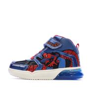 Baskets Bleu/Rouges Garçon Geox Grayjay pas cher