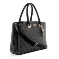 Sac à Main Noir Femme Guess Noelle vue 2