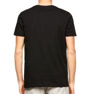T-Shirt Noir Homme Diesel Maglietta A02558 vue 2