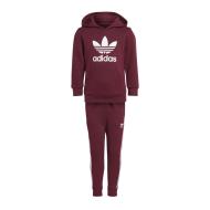 Survêtement Bordeaux Garçon Adidas Hoodie pas cher