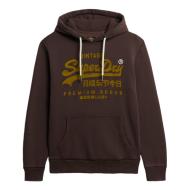 Sweat Marron Homme Superdry Vl Tonal Relaxed vue 2