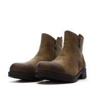 Bottines Marrons Femme Chattawak 8-Vamp vue 6