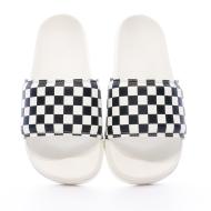 Claquettes Blanches/Noires Mixte Vans La Costa vue 3