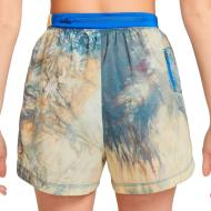 Short Vert/Bleu Femme Nike Repel vue 2