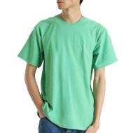 T-Shirt Vert Homme Quiksilver Slub roundneck