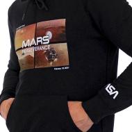 Sweat Capuche Noir Homme Nasa 08H vue 3