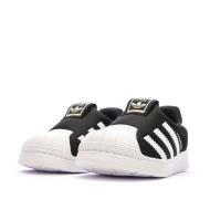 Baskets Noires Garçon Adidas Superstar 360 vue 7