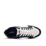 Ellesse SANDY Zapatillas Hombre Blanco/Azul Marino ver 4