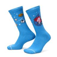 X2 Paires de Chaussettes Bleu/Gris Homme Nike Crw vue 2