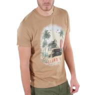 T-shirt Marron Homme Deeluxe Rover