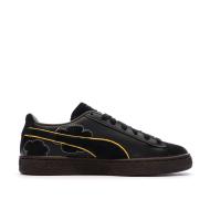 Baskets Noir/Marron Junior Puma Suede 4 One Piece vue 2
