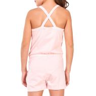 Combishort Vieux Rose Fille Nike Romper vue 2