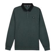 Polo Manches Longues Vert Homme TBS PEKANPOL pas cher