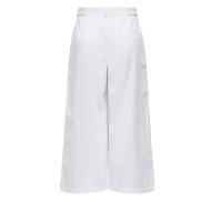 Pantalon fluide Blanc Femme JDY Laura vue 2