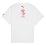 T-Shirt Blanc Homme Puma Hoops X E.t. vue 2
