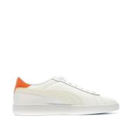 Baskets Blanches/Orange Homme Puma Smash 3.0 vue 2