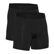 X2 Boxers Noirs Homme Under Armour Tech Mesh pas cher